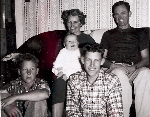 Roth Family, Christmas 1955